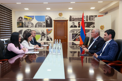 Ժաննա Անդրեասյանը և թենիսի Եվրոպայի ֆեդերացիայի նախագահը քննարկել են Հայաստանում թենիսի զարգացման, միջազգային համագործակցության ընդլայնման հարցեր