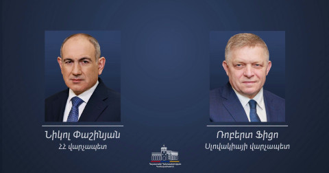 Կարծում եմ, որ շուտով կկարողանամ ողջունել Ձեզ Բրատիսլավայում փոխադարձ պաշտոնական այցի ժամանակ․ Սլովակիայի վարչապետը շնորհավորել է Նիկոլ Փաշինյանին