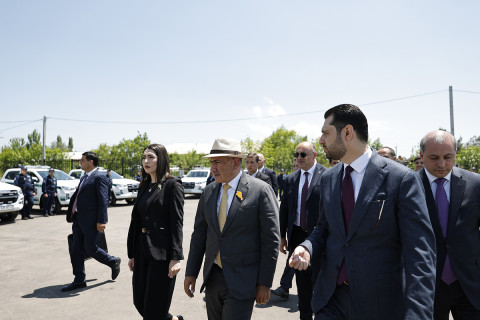 Նիկոլ Փաշինյանը ներկա է եղել ՇՄՆ էկոպարեկային ծառայության Կոտայքի և Գեղարքունիքի մարզային վարչության գործունեության մեկնարկի արարողությանը
