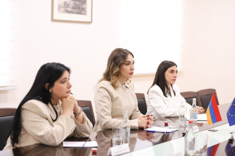 Սրբուհի Գալյանը դեսպան Մարագոսի հետ քննարկել է ՀՀ-ԵՄ վիզաների ազատականացման գործողությունների ծրագրի իրականացման առաջընթացը