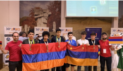 6 մեդալ Պատանիների մաթեմատիկայի բալկանյան օլիմպիադայից