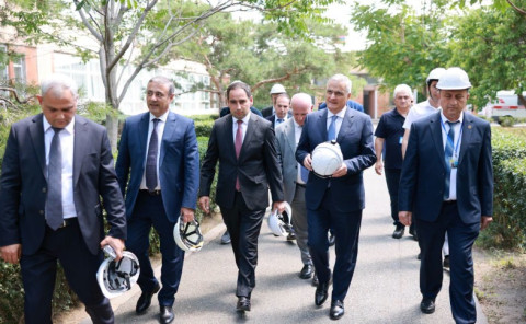 Մհեր Գրիգորյանն ու Դավիթ Խուդաթյանն այցելել են ՀԱԷԿ. քննարկվել է 2-րդ էներգաբլոկի շահագործման ժամկետի երկարաձգման ընթացքը