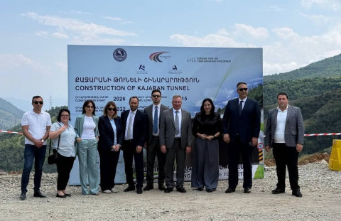 Քաջարանի թունելի կառուցման ծրագիրը թևակոխել է շինարարության փուլ