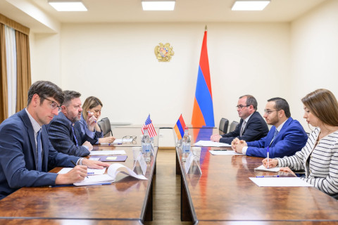 Մխիթար Հայրապետյանը ԱՄՆ դիվանագետի հետ քննարկել է տեխնոլոգիական համագործակցության ընդլայնման հարցեր