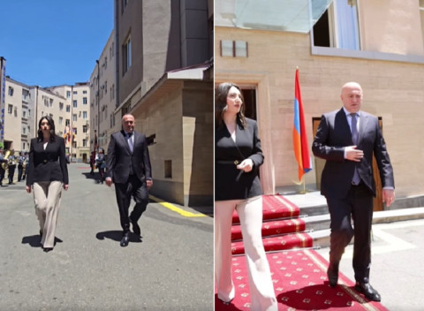 ՆԳ նախարարն ընդունել է պաշտոնական այցով Հայաստան ժամանած Վրաստանի իր գործընկերոջը