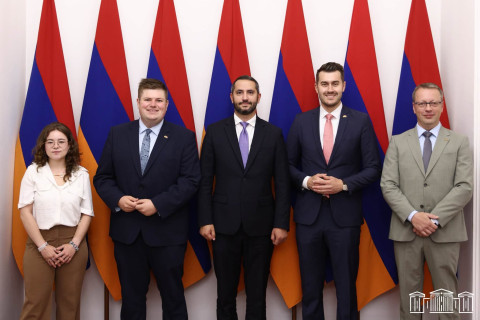 ԱԺ փոխնախագահը գերմանացի պատգամավորների հետ քննարկել է Հայաստան-ԵՄ հարաբերություններն ու ներքաղաքական զարգացումները