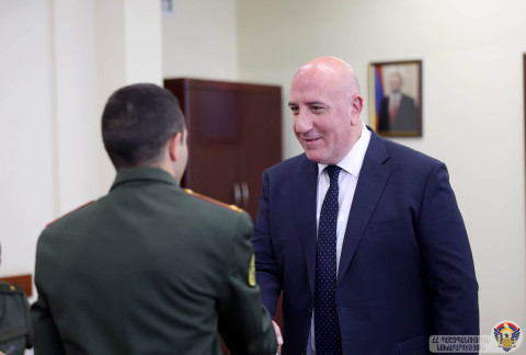 Արտերկրում կրթություն ստացած կուրսանտները նշանակվել են սպայական պաշտոնների