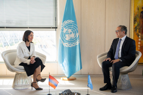 Ժաննա Անդրեասյանը հանդիպել է ՅՈՒՆԵՍԿՕ-ի գլխավոր տնօրենի հետ․ վերահաստատվել է համագործակցության խորացման պատրաստակամությունը
