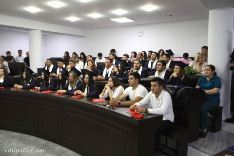ՓԾ և ճգնաժամային կառավարման ուսումնական ստորաբաժանման շրջանավարտները ստացել են ավարտական դիպլոմներ