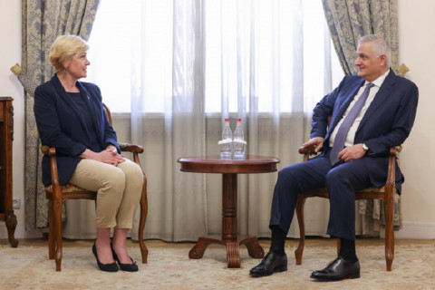 Mher Qriqoryan və Estoniya səfiri dövlət idarəçiliyi, rəqəmsallaşdırma və beynəlxalq ticarət sahələrində əməkdaşlığı müzakirə ediblər