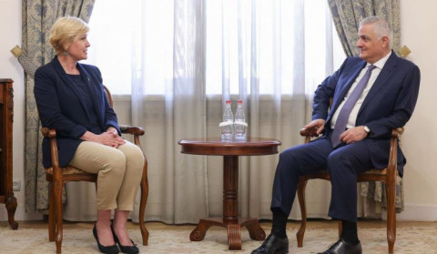 Մհեր Գրիգորյանն ընդունել է Հայաստանում Էստոնիայի դեսպանին և ESTDEV-ի պատվիրակությանը