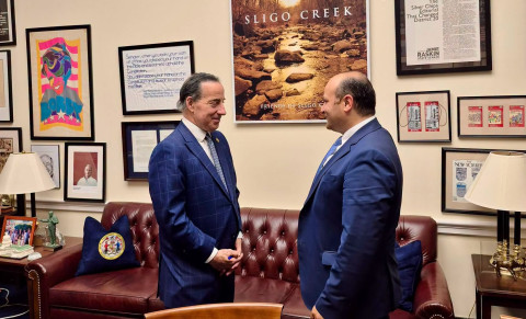 Narek Mkrtchyan briefed Congressman Jamie Raskin on current developments in Armenia-US bilateral relations
