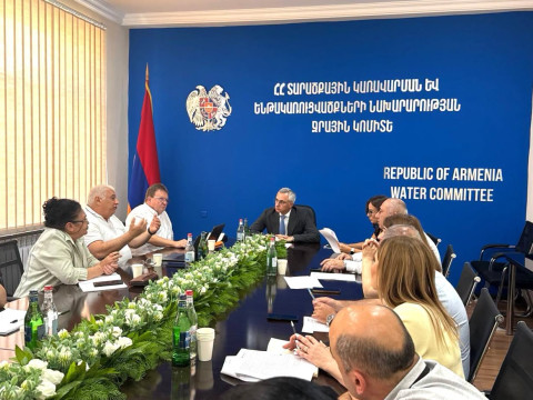 Ջրային կոմիտեում քննարկվել են «Վեոլիա Ջրի» անկախ տեխնիկական աուդիտորական ծառայությունների ձեռքբերման պայմանագրի դրույթները