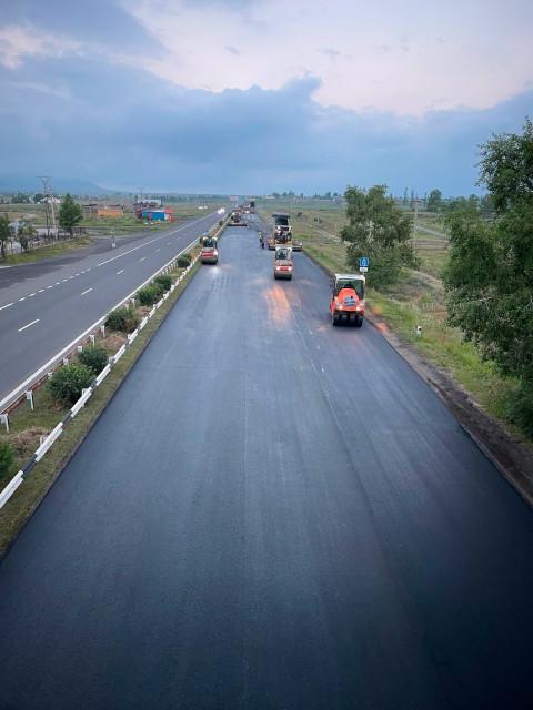 Երևան-Սևան-Իջևան-ՀՀ սահման միջպետական ավտոճանապարհին միջին նորոգման աշխատանքներ են ընթանում