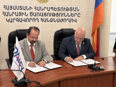 ՀԾԿՀ նախագահը և Հունաստանի կարգավորող մարմնի նախագահ Կոնստանտինոս Ցիմարասը փոխըմբռնման հուշագիր են ստորագրել