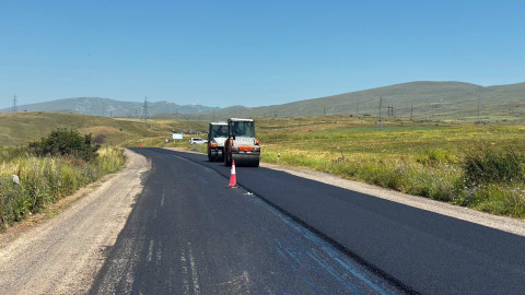 Մ-2 միջպետական ճանապարհի՝ Սպանդարյան-Անգեղակոթ հատվածում ընթացքի մեջ են միջին նորոգման աշխատանքները