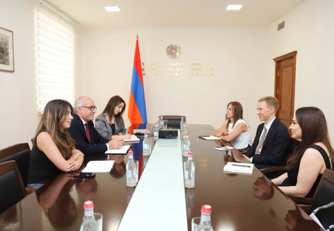 Արդարադատության նախարարությունում քննարկվել է փողերի լվացման և ահաբեկչության ֆինանսավորման դեմ պայքարի ոլորտում ՀՀ-ԱՄՆ համագործակցությունը