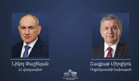 Əminəm ki, bu yüksək vəzifədəki fəaliyyətiniz xalqınızın həyat səviyyəsinin daha da yaxşılaşdırılmasına töhfə verəcək: Mirziyoyev Paşinyana