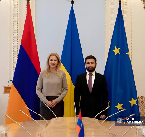 Վահան Կոստանյանն ու Օլենա Կոնդրատյուկը անդրադարձել են Հայաստան-Ուկրաինա հարաբերությունների զարգացման հեռանկարներին