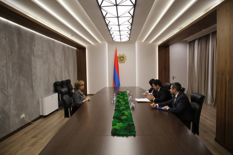 Եգիպտոսի դեսպանը շնորհավորել է Ալեն Սիմոնյանին ԱԽ քարտուղարի պաշտոնում նշանակվելու առիթով