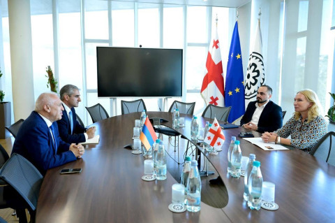 Issues related to expanding bilateral cooperation in financial and banking sectors of Armenia and Georgia discussed