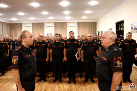 ՊՆ ռազմական ոստիկանությունում Արամ Հովհաննիսյանի գլխավորությամբ տեղի է ունեցել աշխատանքային խորհրդակցություն