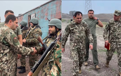 Suren Papikyan ordu mövqelərində yoxlamalar aparıb։ Müdafiə Nazirliyi