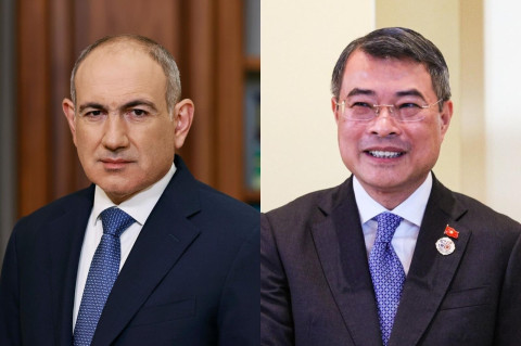 I am confident that through joint efforts, partnership between Armenia and Vietnam will develop and strengthen: Pashinyan to Prime Minister of Vietnam