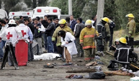 10 killed in fireworks explosion near church in Mexico: AP