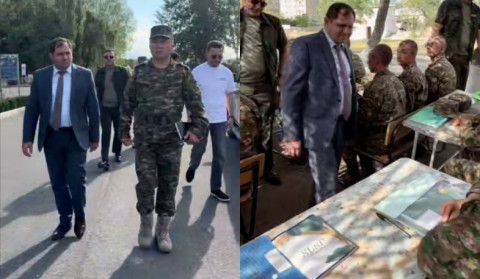 Ստուգայց կապի զորքերի ուսումնական կենտրոնում․ Պապիկյան