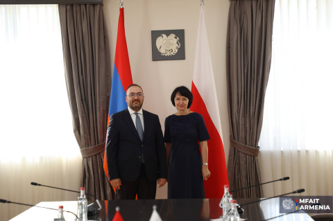 Քննարկվել են Հայաստանի և Լեհաստանի արտաքին քաղաքական գերատեսչությունների միջև ինստիտուցիոնալ համագործակցության ամրապնդման հնարավորությունները