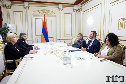 Ruben Rubinyan receives Ambassador of Estonia to Armenia