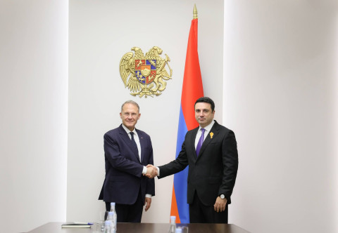 Ալեն Սիմոնյանը և Էդմոնդո Չիրիելլին քննարկել են ՀՀ-ի և Իտալիայի միջև տնտեսական համագործակցության ակտիվացմանն առնչվող հարցեր