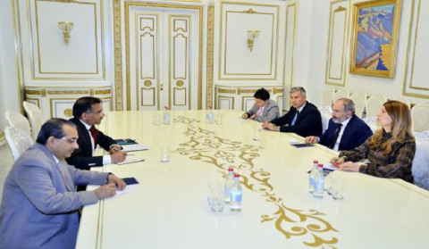 Նիկոլ Փաշինյանը Հնդկաստանի դեսպանի հետ քննարկել է տնտեսական համագործակցության հարցեր