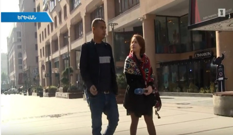 Nepali considering himself Yerevanian found out about Armenia from an ad