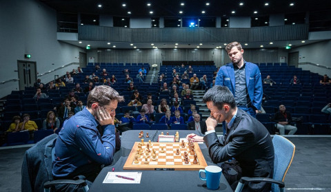Levon Aronian ends second game in a draw at Grand Chess Tour