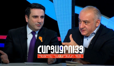 Հարցազրույց Ալեն Սիմոնյանի հետ