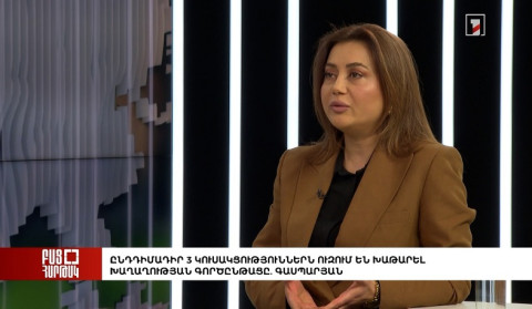 Բաց հարթակ. Ընդդիմադիր 3 կուսակցություններն ուզում են խաթարել խաղաղության գործընթացը. Գասպարյան