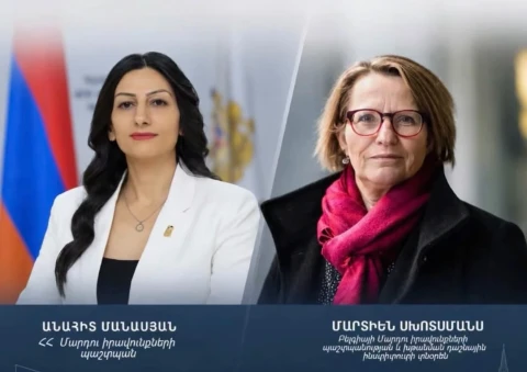 Անահիտ Մանասյանը Բրյուսելում հանդիպում է ունեցել Բելգիայի Մարդու իրավունքների պաշտպանության և խթանման դաշնային ինստիտուտի տնօրենի հետ