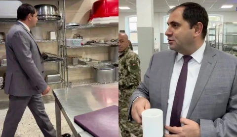 Մինչև մեր զինվորների նախաճաշելը հետևեցի սննդի պատրաստման գործընթացին․ Պապիկյան