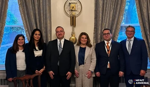 Դավիթ Կարապետյանը և Ամերիկայի հրեական հանձնաժողովի ներկայացուցիչները մտքեր են փոխանակել Հայաստան-Իսրայել հարաբերությունների շուրջ