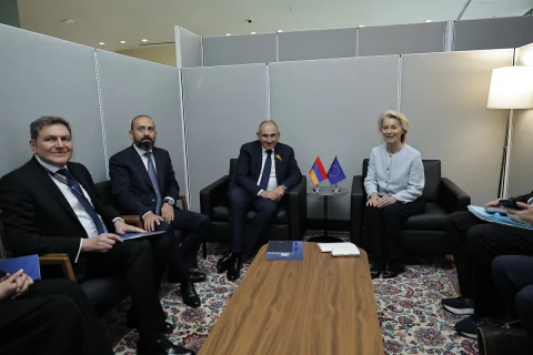 Մենք Հայաստանը մոտեցնում ենք ԵՄ-ին՝ աշխատելով նաև խաղաղ և բարգավաճ Հարավային Կովկասի ստեղծման ուղղությամբ. Ֆոն դեր Լայեն