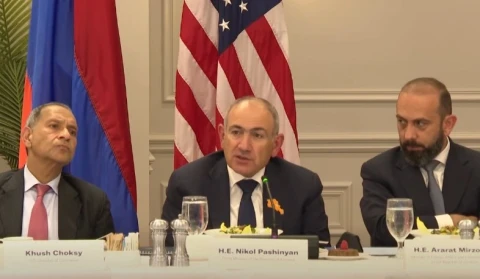Վարչապետն աշխատանքային ընթրիք է ունեցել ԱՄՆ առևտրի պալատի ներկայացուցիչների հետ