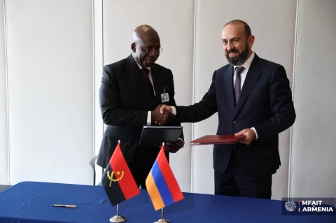 Հայաստանի  և Անգոլայի արտաքին քաղաքական գերատեսչության ղեկավարները համաձայնագիր են ստորագրել