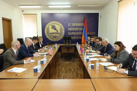 ՏԿԵ փոխնախարարը և ԱՄՆ պետքարտուղարության պատվիրակությունը քննարկել են  էներգետիկ անվտանգության ամրապնդման ուղղությամբ իրականացվող քայլերը