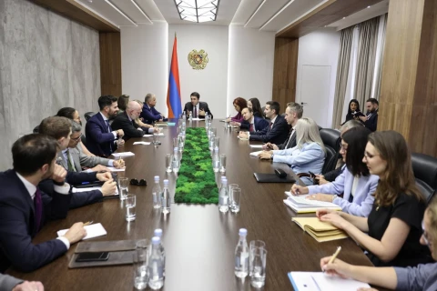 Ալեն Սիմոնյանը և ԵՄ խորհրդի աշխատանքային խմբի պատվիրակությունը քննարկել են ՀՀ-ԵՄ կապերի խորացմանն առնչվող թեմաներ