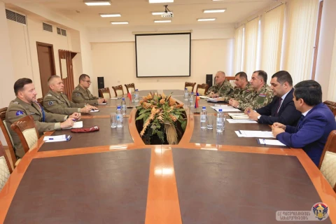 Քննարկվել են Հայաստանի և Լեհաստանի ԶՈՒ-երի միջև համագործակցության ընդլայնմանն առնչվող հարցեր