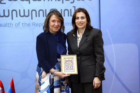 Հայաստանի և Խորվաթիայի առողջապահության նախարարները քննարկել են առողջապահական համակարգի հետ կապված կառավարմանն առնչվող հարցեր