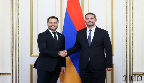 Ռուբեն Ռուբինյանն ընդունել է Բելգիայի «Ռեֆորմիստական շարժում» կուսակցության նախագահի գլխավորած պատվիրակությանը