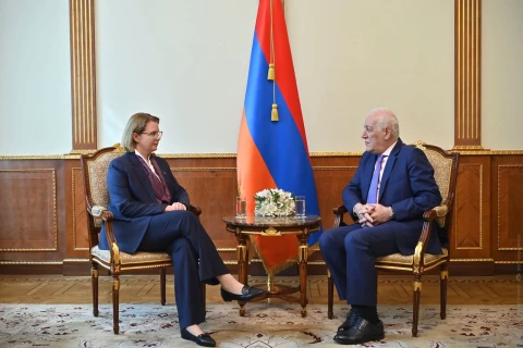 ՀՀ նախագահն ու Գերմանիայի դեսպանը կարևորել են Եվրամիության շրջանակում գործակցության խորացումը